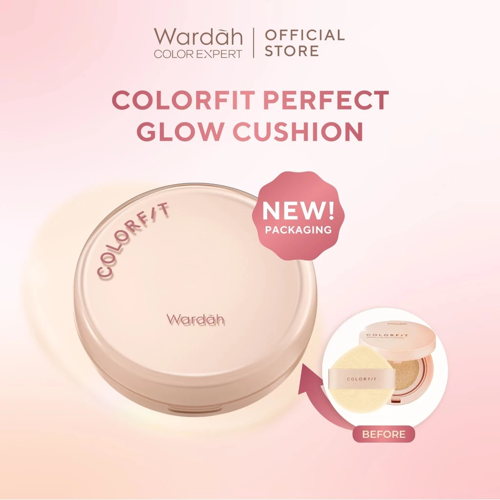Jual NEW SHADES! Wardah Colorfit Perfect Glow Cushion - Medium-High ...