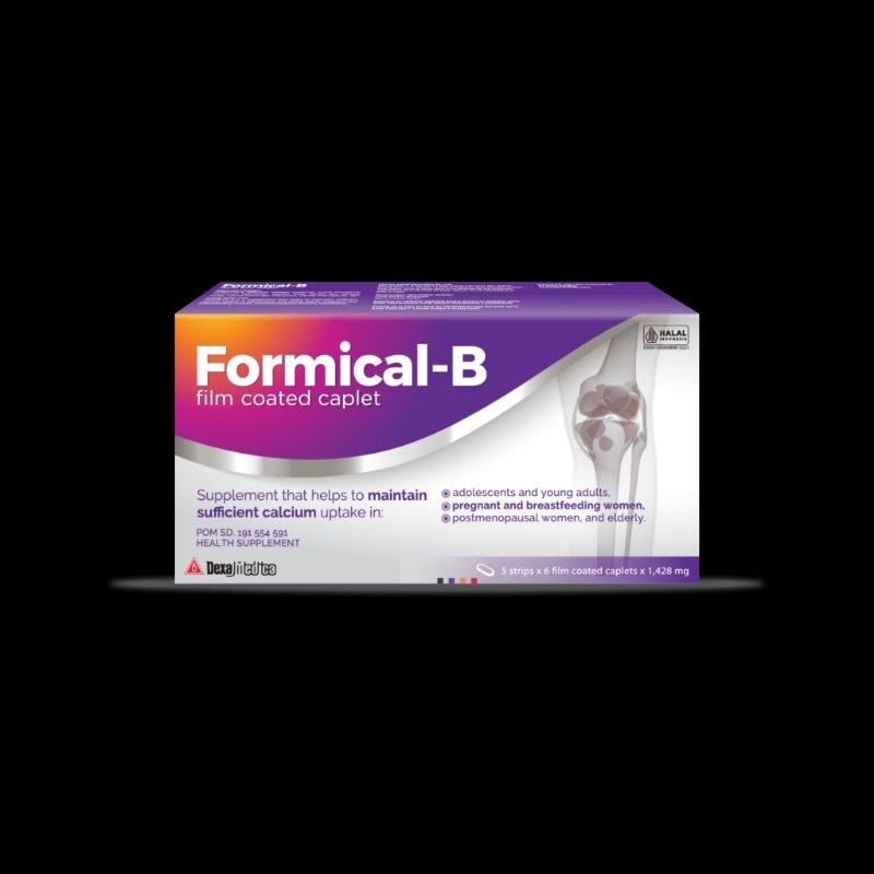 Jual Formical-B Box isi 30 Kaplet | Kalsium Untuk Tulang | Shopee Indonesia