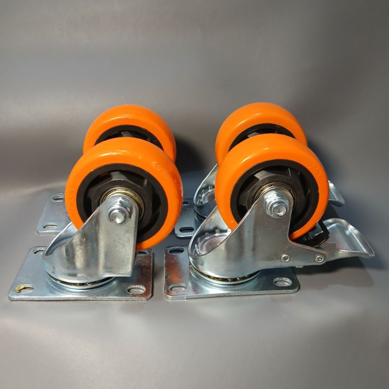 Jual Roda PU Medium Duty 3