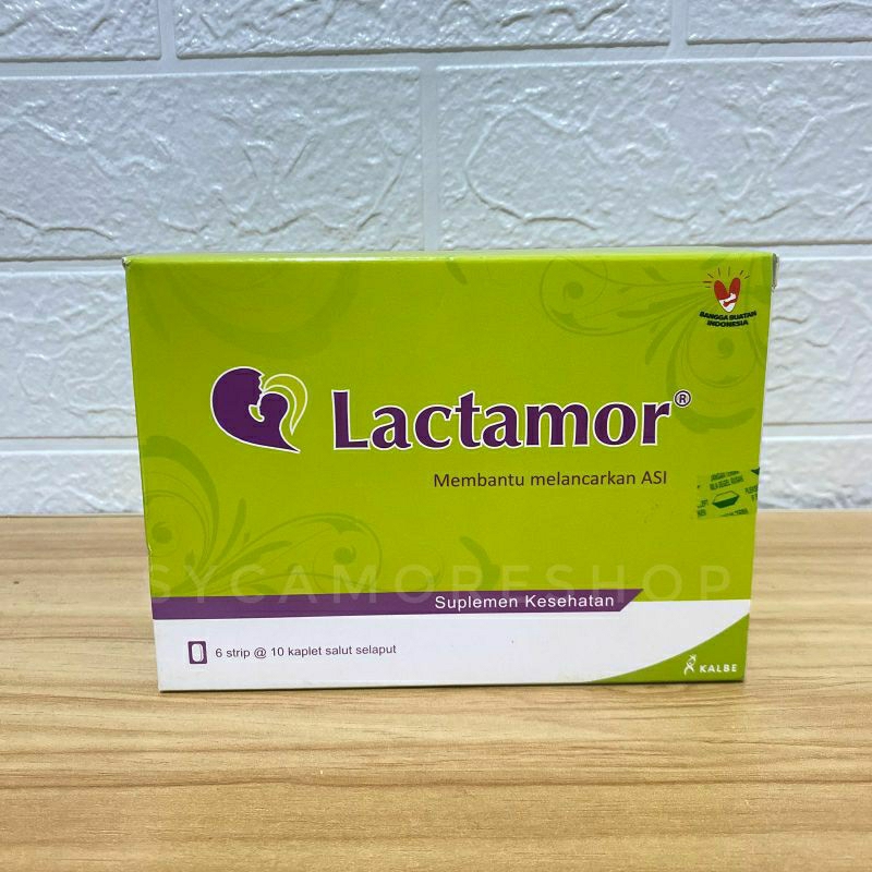 Jual Lactamor Box 60 kaplet Suplemen ASI Booster Pelancar ASI | Shopee ...