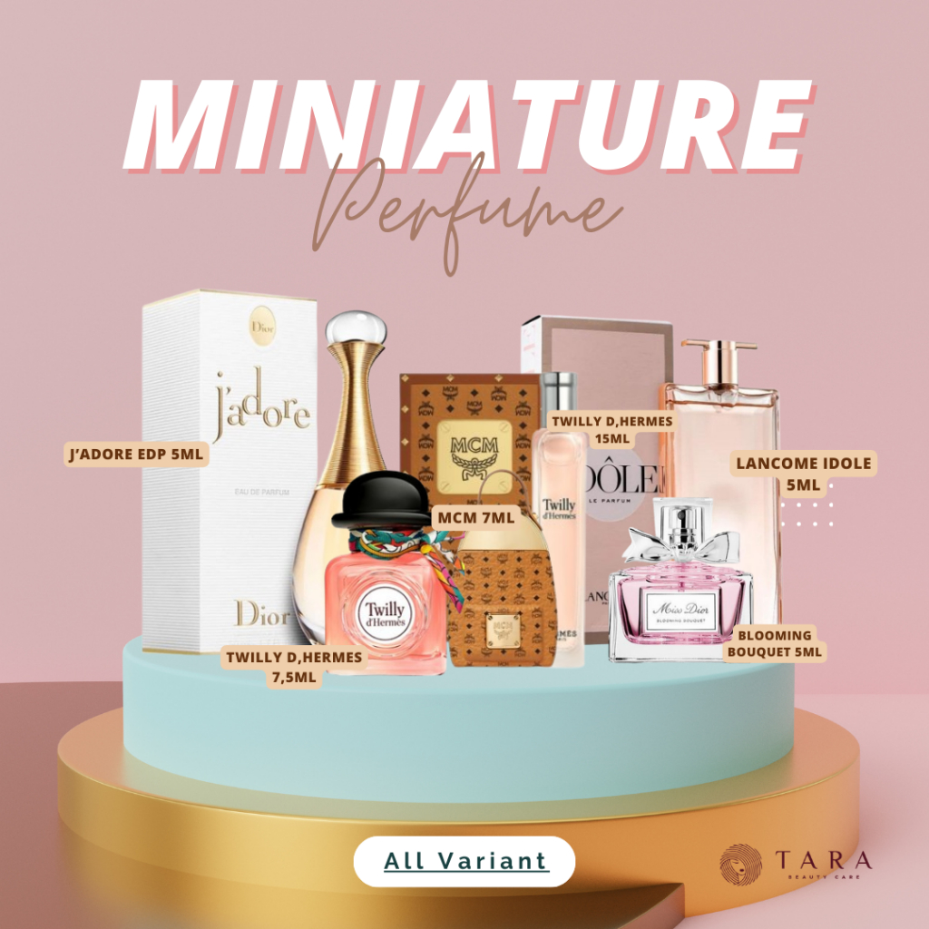 Jual Miniature Perfume ySl, D1or, MCM, Lanc0me (Mini Perfume Original ...