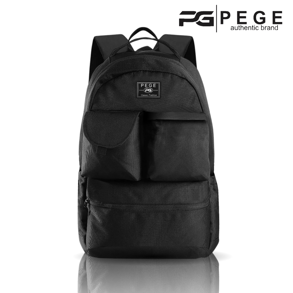 Jual Tas Ransel Bagpack Laptop Pria PEGE Deon Bahan Cordura Model ...