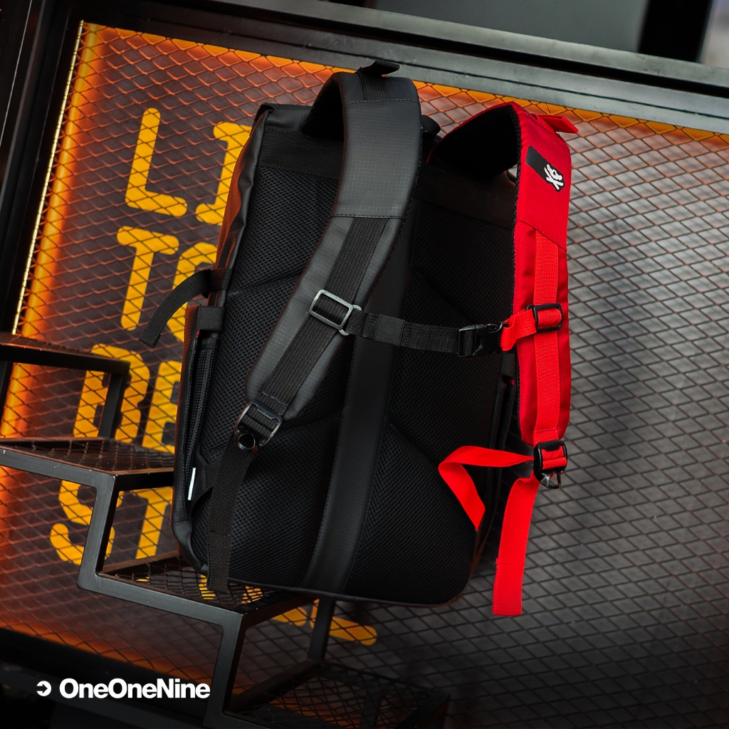 Jual Oneonenine Ksr Backpack Orsis Black Red Series - Tas Ransel Pria ...