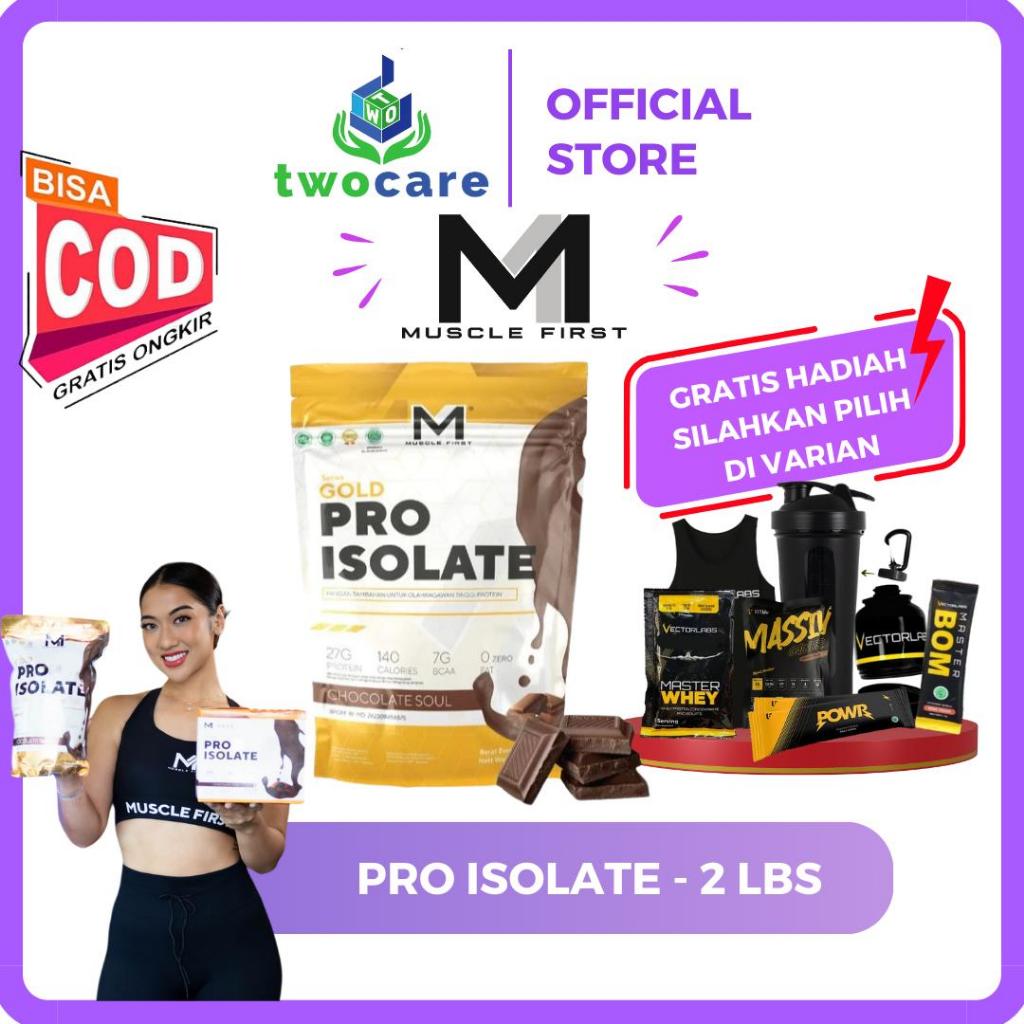Jual Muscle First Gold Pro Isolate Protein 2LB 2 LB Whey Isolate M1 ...