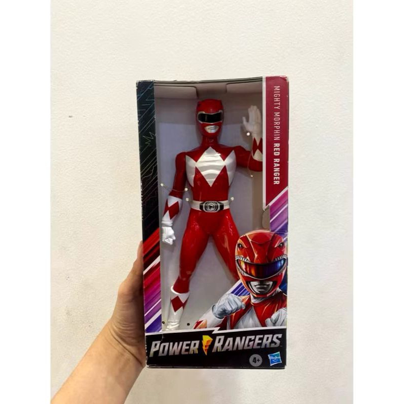 Jual Power rangers mighty morphin Red Rangers 30cm Original Hasbro ...