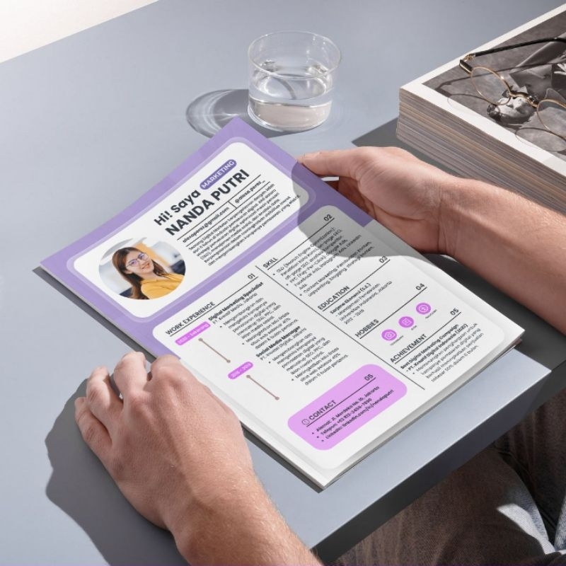 Jual Curriculum Vitae Template | Template CV Canva | CV template