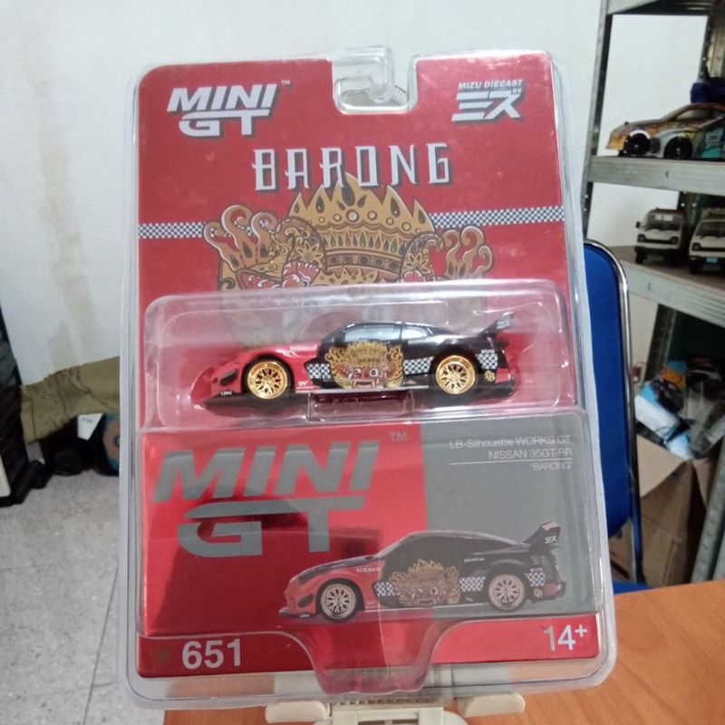 Jual MINI GT LB NISSAN R35 BARONG BAGUS BANGET MULUS | Shopee Indonesia