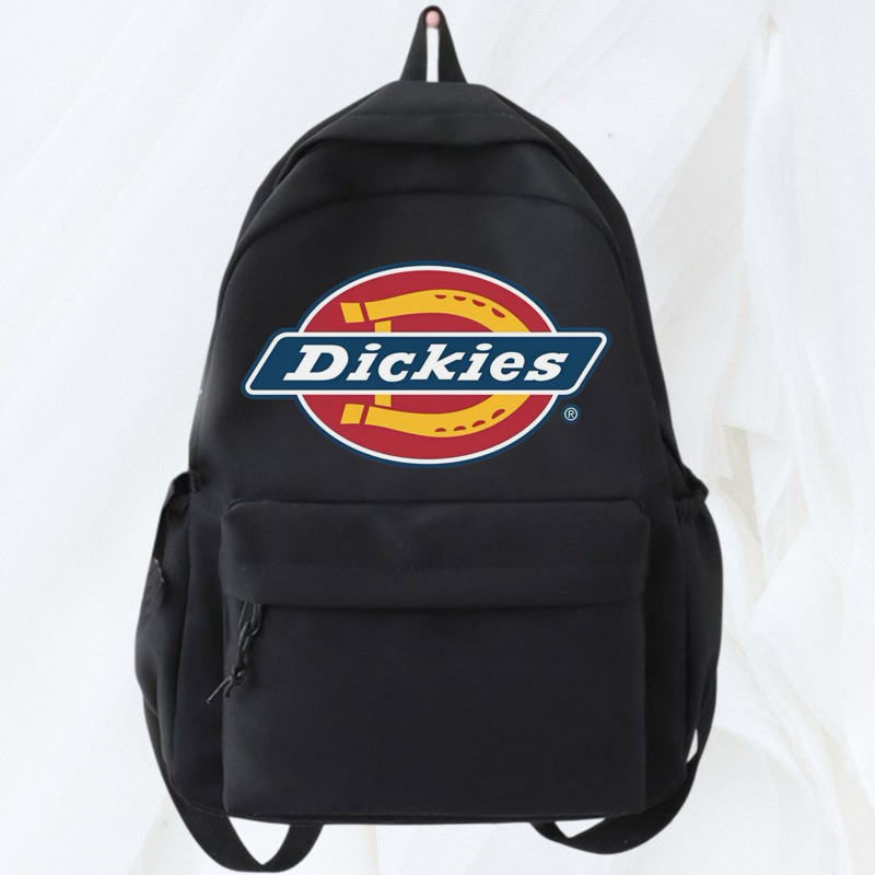 Jual Tas Ransel Backpack Hitam Dickies Distro Kanvas Cordura D300