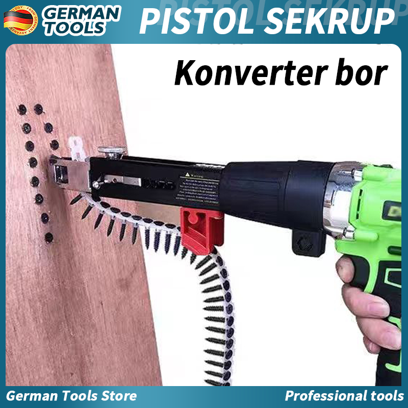 Jual German tools Adapter Screw Chain Gun Pistol paku Aksesori rantai ...