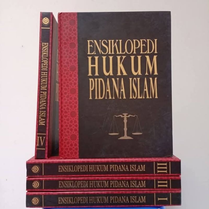 Jual Ensiklopedi Hukum Pidana Islam Full Color 5 Jilid (ORIGINAL 100% ...