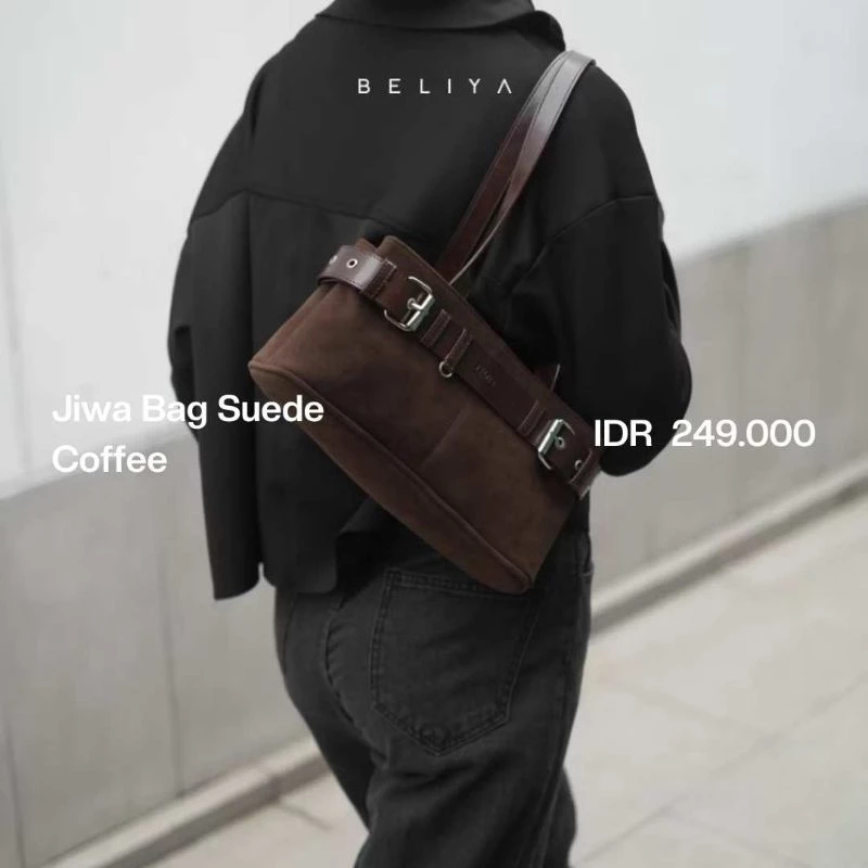 Shoulderbag Suede