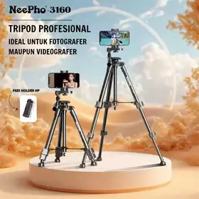 NeePho 3160 Tripod Sultan Multifungsi Photography Kamera Cellphone DSLR