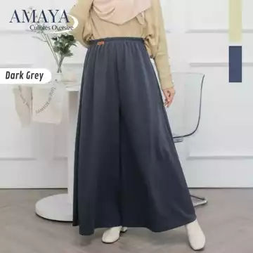 SYALNA Celana Kulot Jumbo Oversize Wanita Muslimah Cullotes