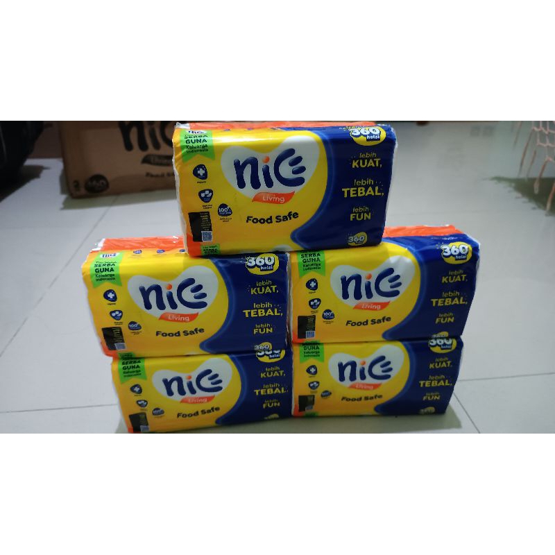 Jual (5 pcs) Tissu Nice So 360 Sheet 2 ply | Shopee Indonesia