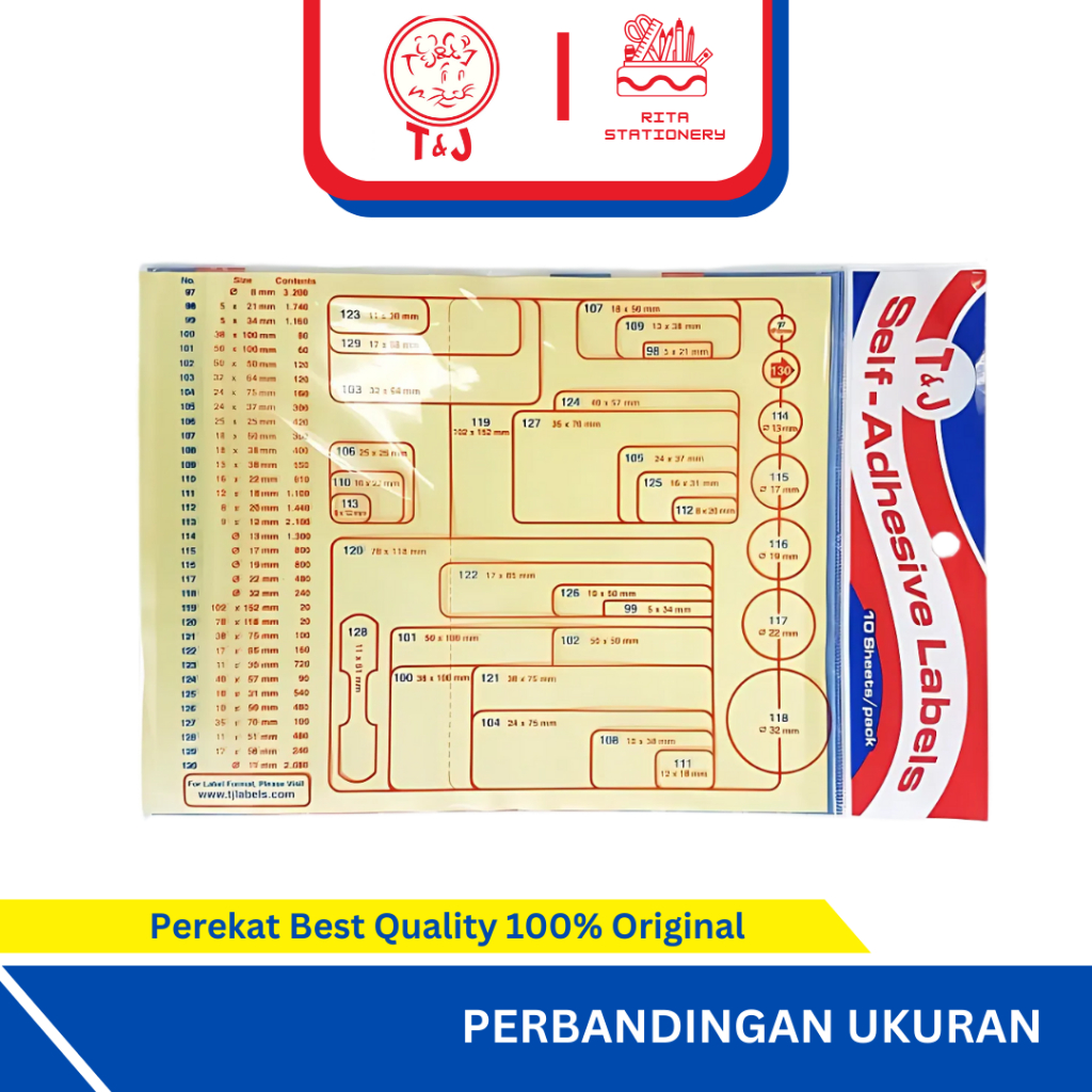 Jual Label Stiker Tom And Jerry 103 /105 / 107/ 108 / 109 / 112 / 121 ...