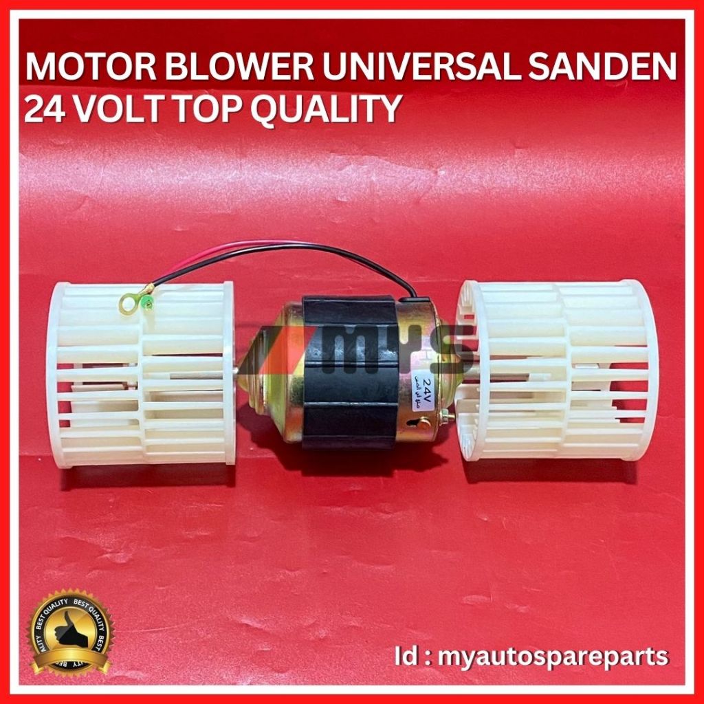 Jual MOTOR BLOWER LENGKAP DAUN AC Mobil UNIVERSAL Sanden 24 VOLT SD 24V ...