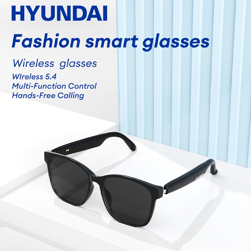 Jual Hyundai HY-C8 Kacamata Bluetooth 5.4 Smart Glasses Headset ...