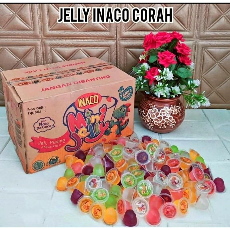 Jual Inaco jelly 1 kg, - + 64 pcs | Shopee Indonesia