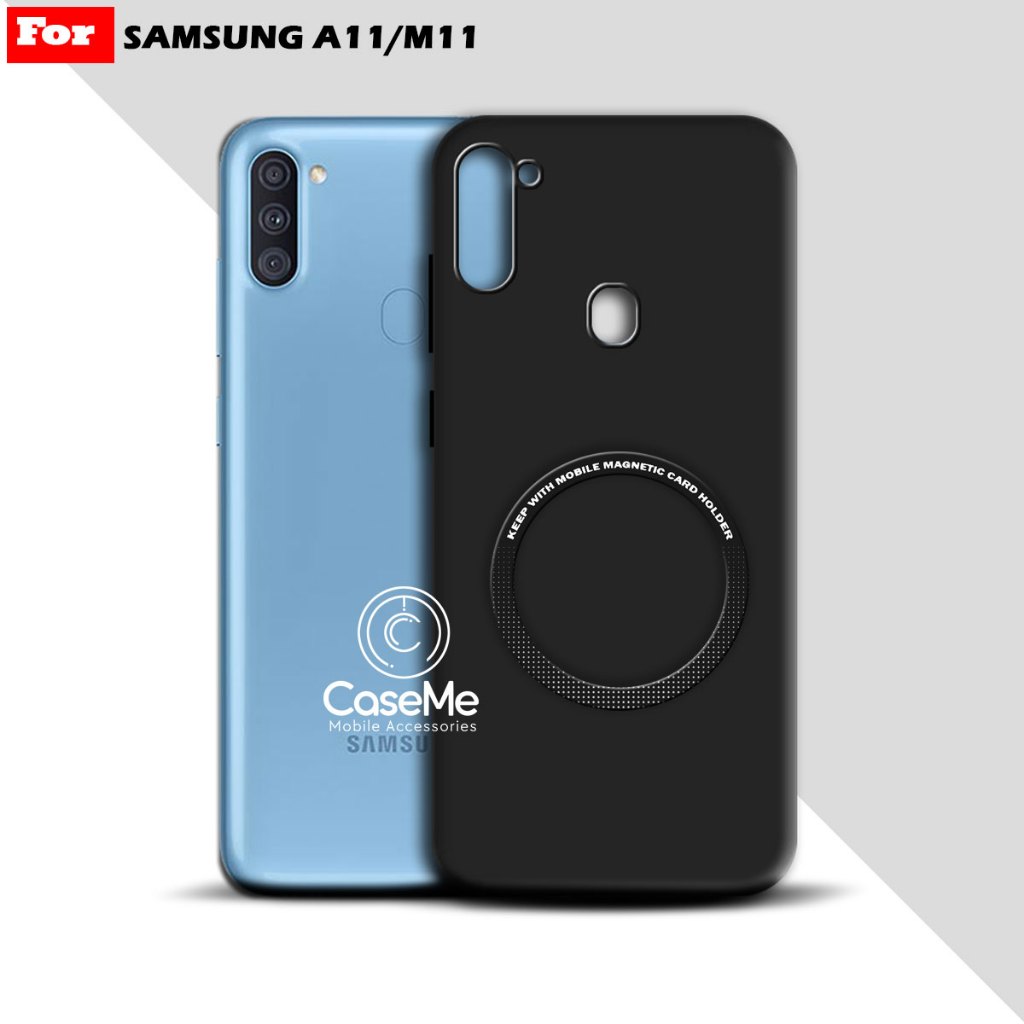 Jual Soft Case Samsung A11 M11 Case Ultra Slim Premium Black Matte ...