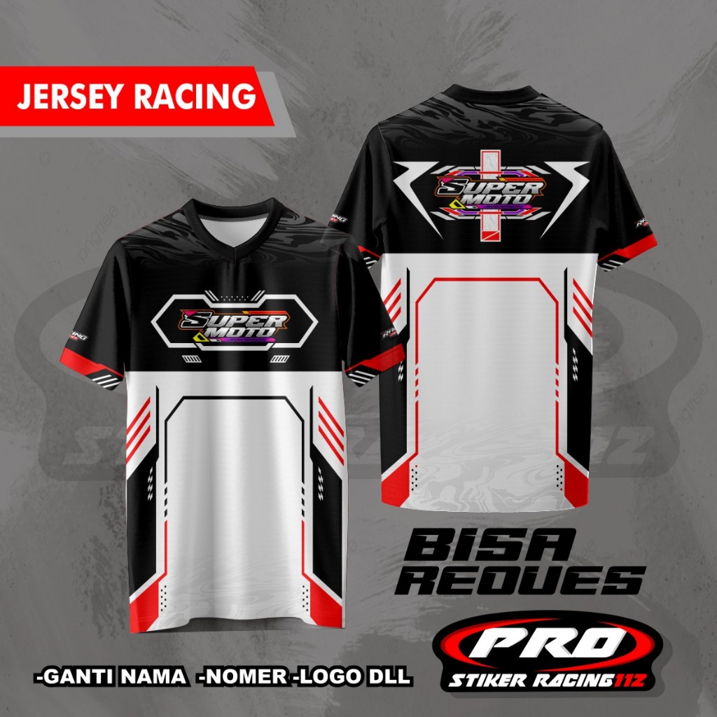 Jual Kaos Baju Jersey Racing Custom Balap Road Race GANTI NAMA NOMER ...