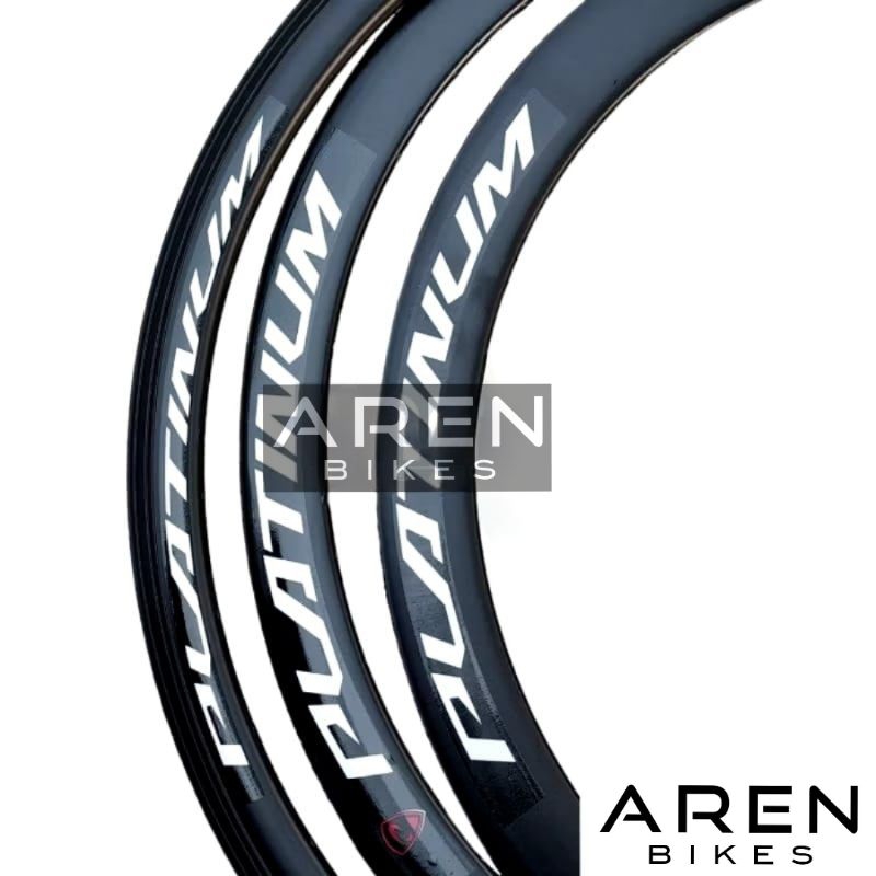 Jual VELG SEPEDA 700C 700 PLATINUM 3CM 4CM 5CM 5.5 CM LUBANG 36 HOLE ...
