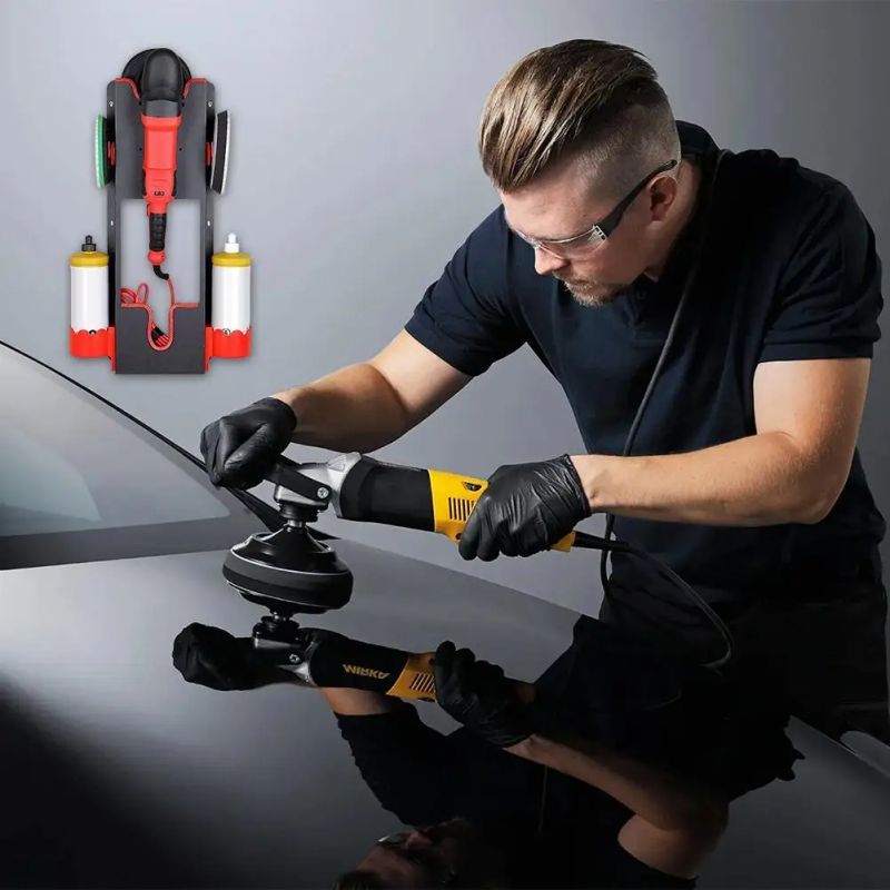 Jual Polisher Hanger Rak Mesin Poles Holder Wall Mount Polishing ...