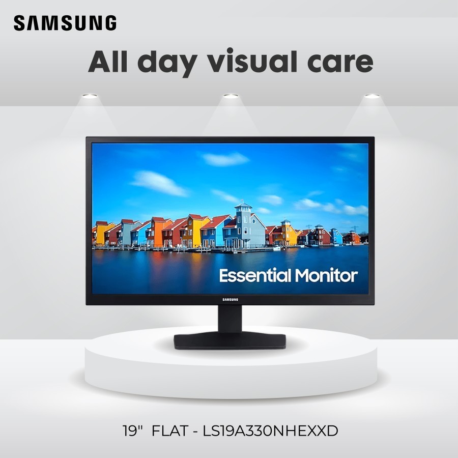 Jual MONITOR SAMSUNG S19A330 FLAT HDMI GARANSI RESMI LED MONITOR 19 ...