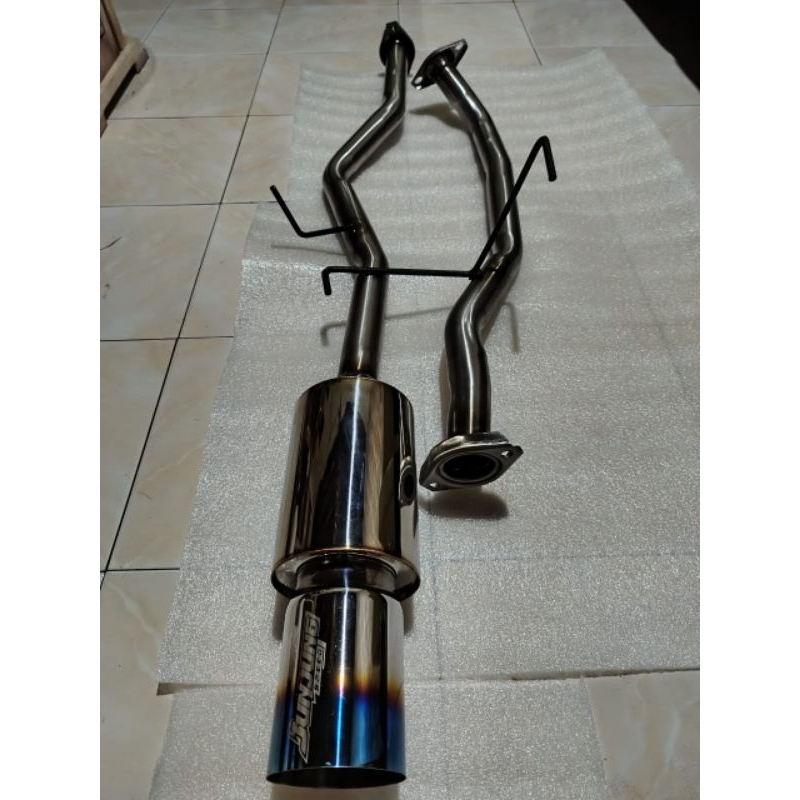 Jual KNALPOT RACING PIPA KNALPOT BOLT ON RACING MOBIL NEW CARRY ...