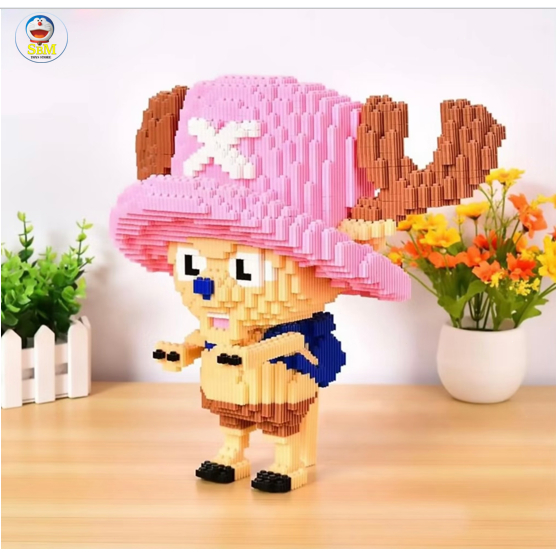 Jual SBM - Nano Blocks Medium Tony Chopper X One Piece Series 3D Model ...