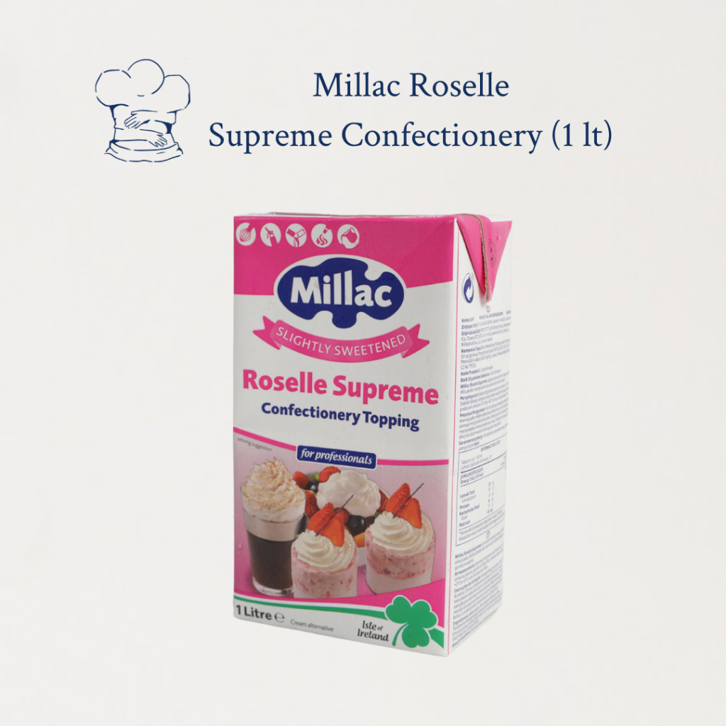Jual Millac Roselle Supreme 1 Liter Confectionery Topping | Shopee ...
