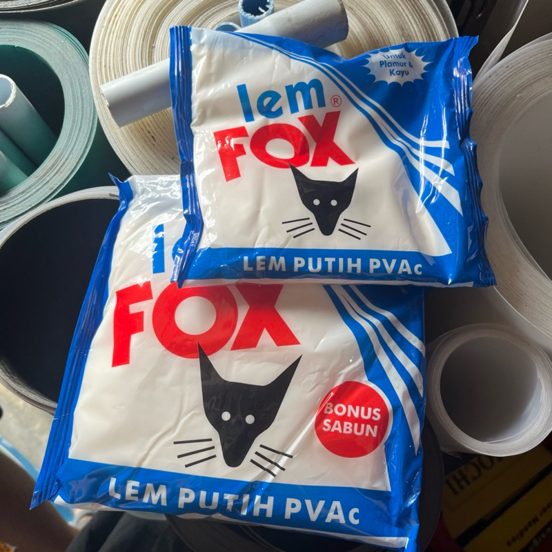 Jual Lem kayu FOX Biru 350 gr - 600 gr / Rakol Racool Plamir Serbaguna ...