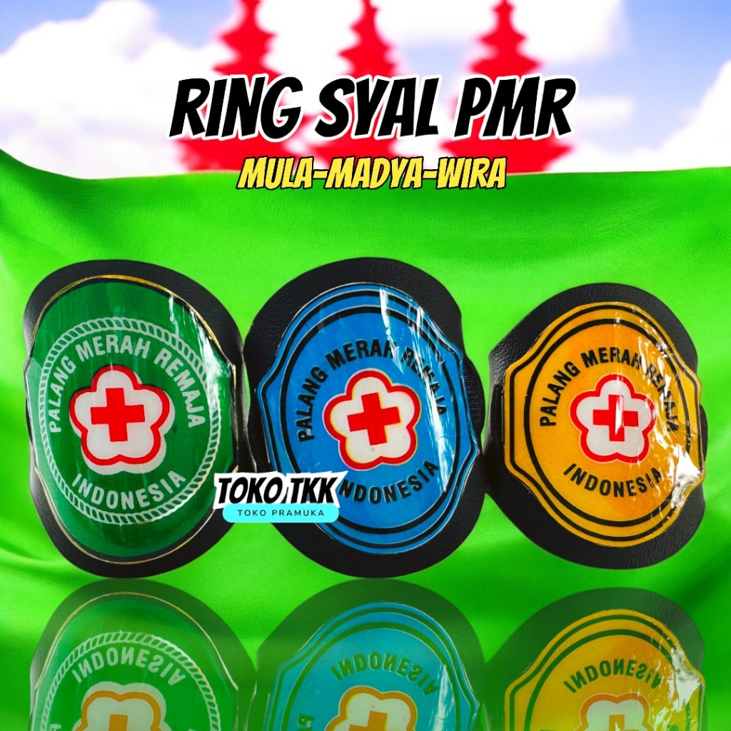 Jual Ring syal PMR fiber resin mula madya wira | Shopee Indonesia