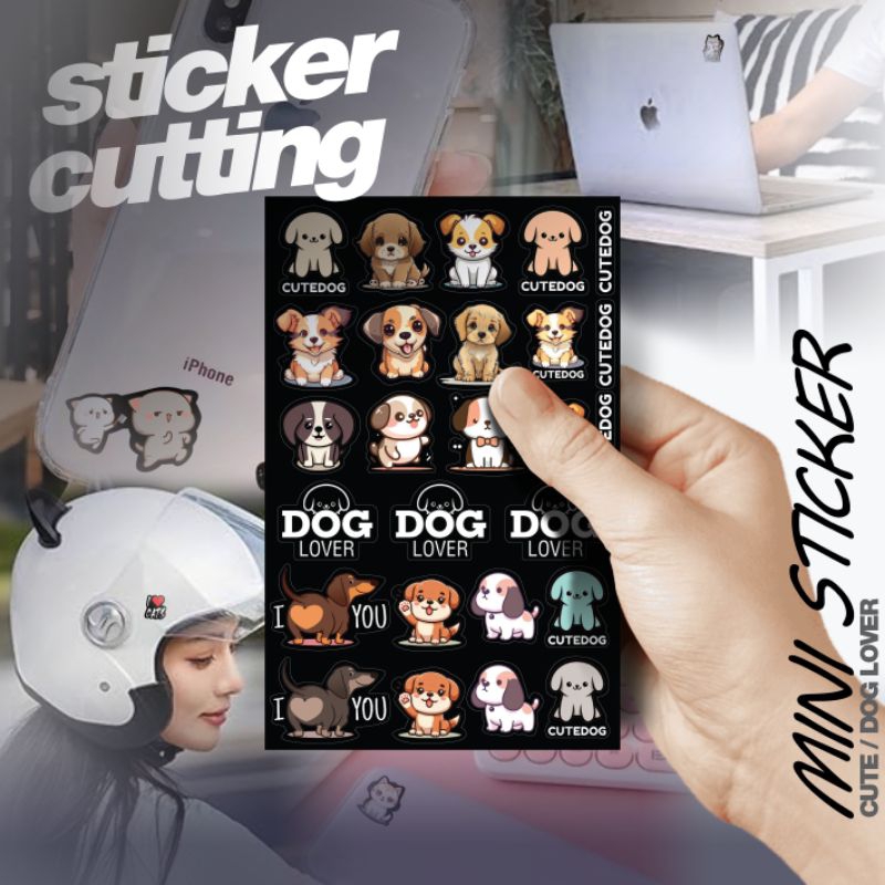 Jual Dog lover sticker kece | Shopee Indonesia