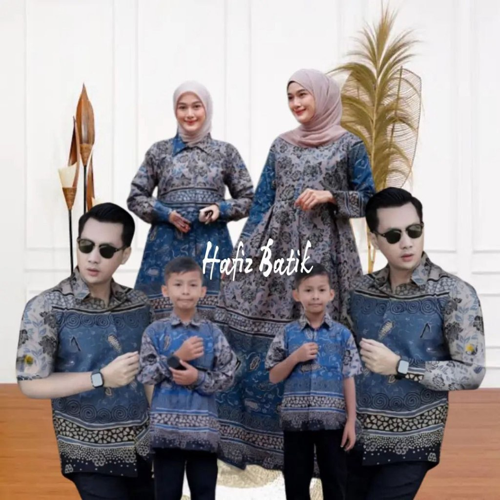 Jual BAJU BATIK KELUARGA SARIMBIT BATIK KELUARGA LENGKAP | Shopee Indonesia