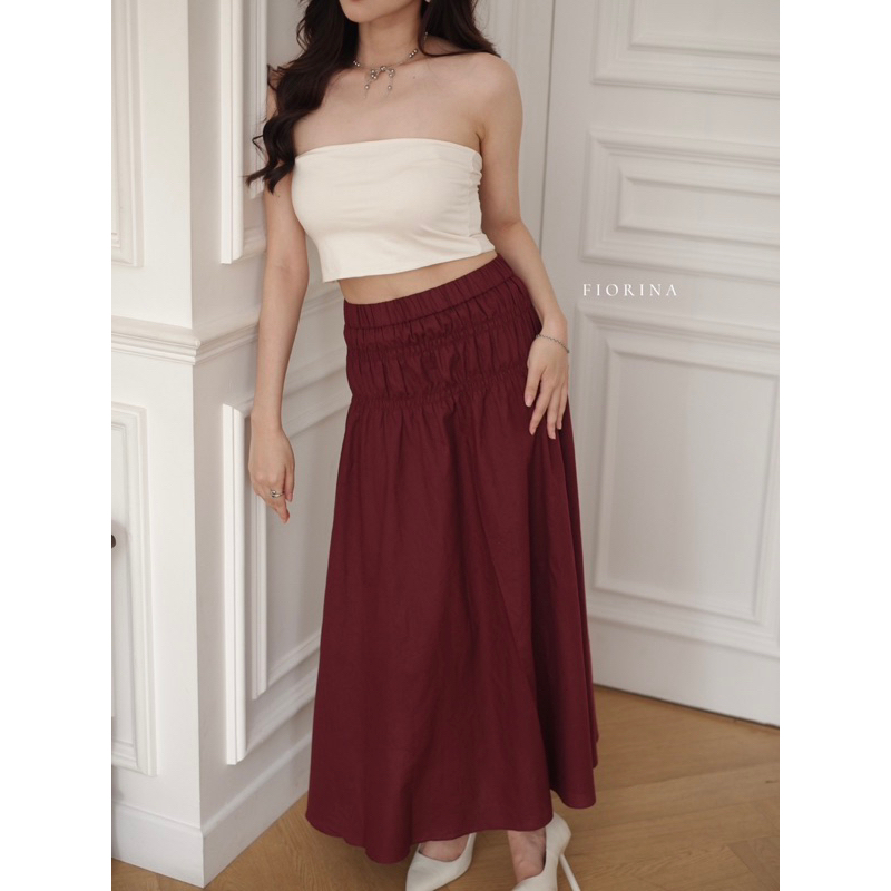 Jual FIORINA - Camellia Long Skirt | Rok Panjang Wanita | Rok Hijab ...