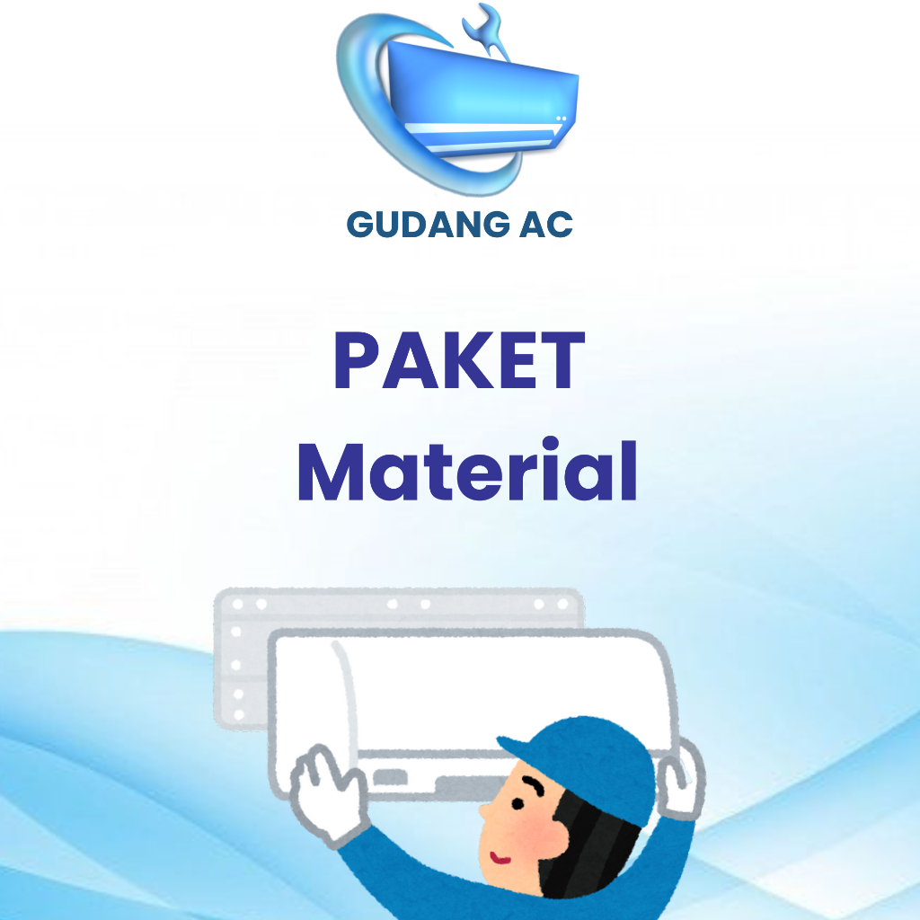 Jual Paket MATERIAL AC ukuran 2 PK Daikin Thailand dan Mitsubishi ...