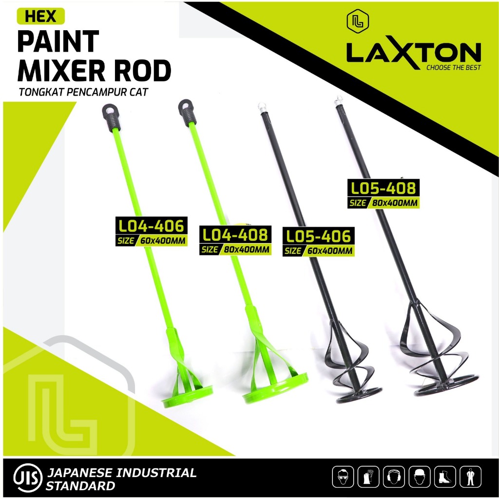 Jual Laxton tongkat pengaduk cat tangkai mixer cat tongkat mixer semen ...