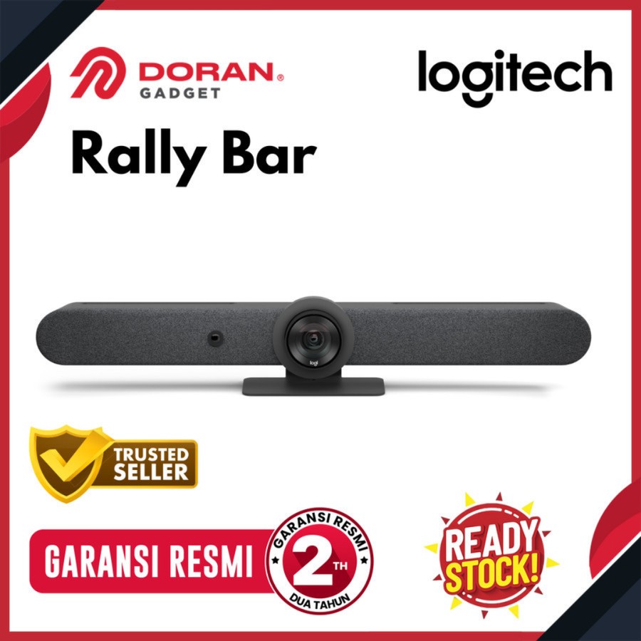Jual Logitech Rally Bar Video Conference Cam Camera - Garansi Resmi 2 ...