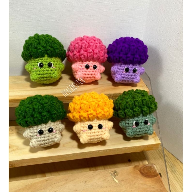 Jual ( READY STOCK )Amigurumi Broccoli Keychain / Gantungan Kunci ...