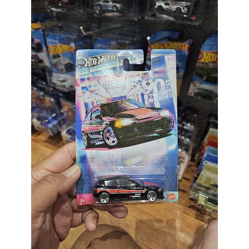 HOT WHEELS 1/64 🇨🇵 Honda Civic Eg Hello Kitty #1/5 modern classics de 2021 EUR 58,00 - FR