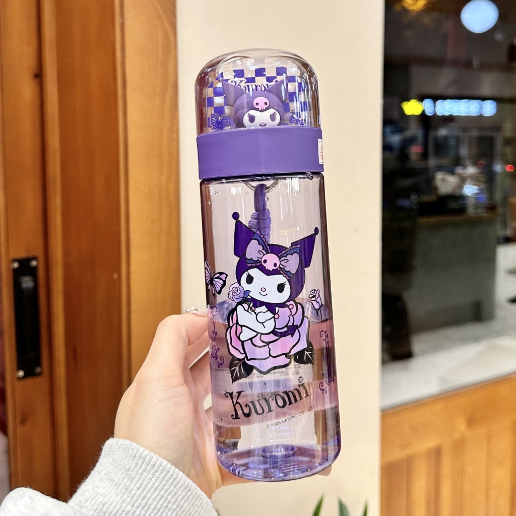 Jual Botol Minum Anak Tritan Motif Kuromi / Botol Anak Kuromi | Shopee Indonesia