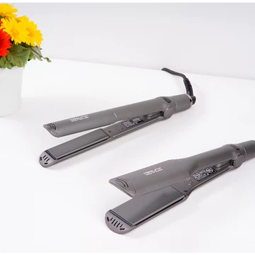 MEGUMI MGNT 7725X Nano Titanium 2in1– Ionic And Curly Hair Straigthtener Salon Professional