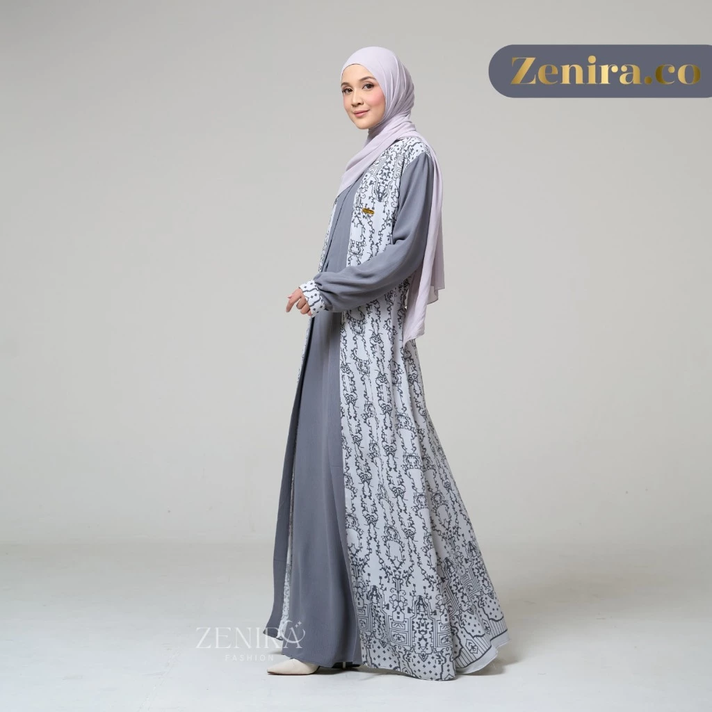 gamis wanita muslimah untuk acara lebaran
