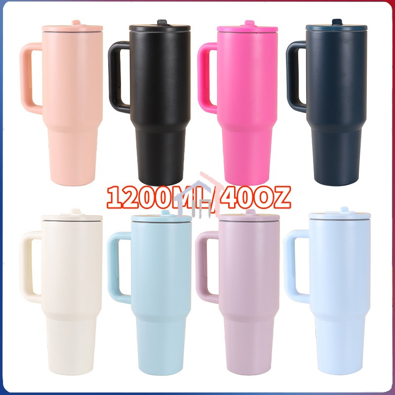 Jual 【COD】1200ml Tumbler Stainless 40oz Flask / Kapasitas 40 Oz Yang ...
