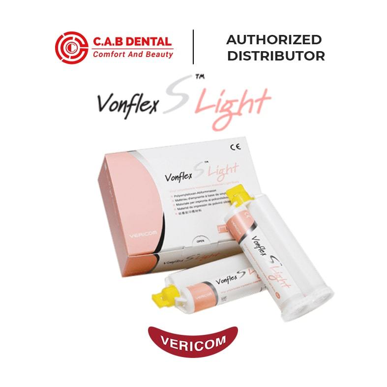Jual Dental Vonflex Vericom Light Body Double Impression / Rubber Base ...