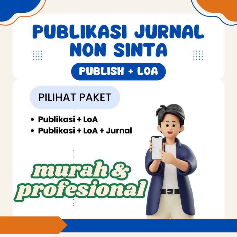 Jual Publikasi Jurnal + LoA Non Sinta | Shopee Indonesia