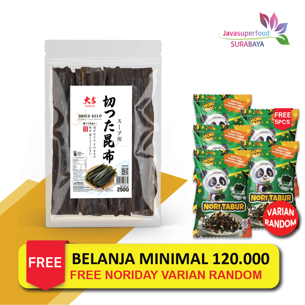 Jual Kombu / Konbu / Dashima Potong / Kelp Dashi / Rumput Laut Kaldu ...