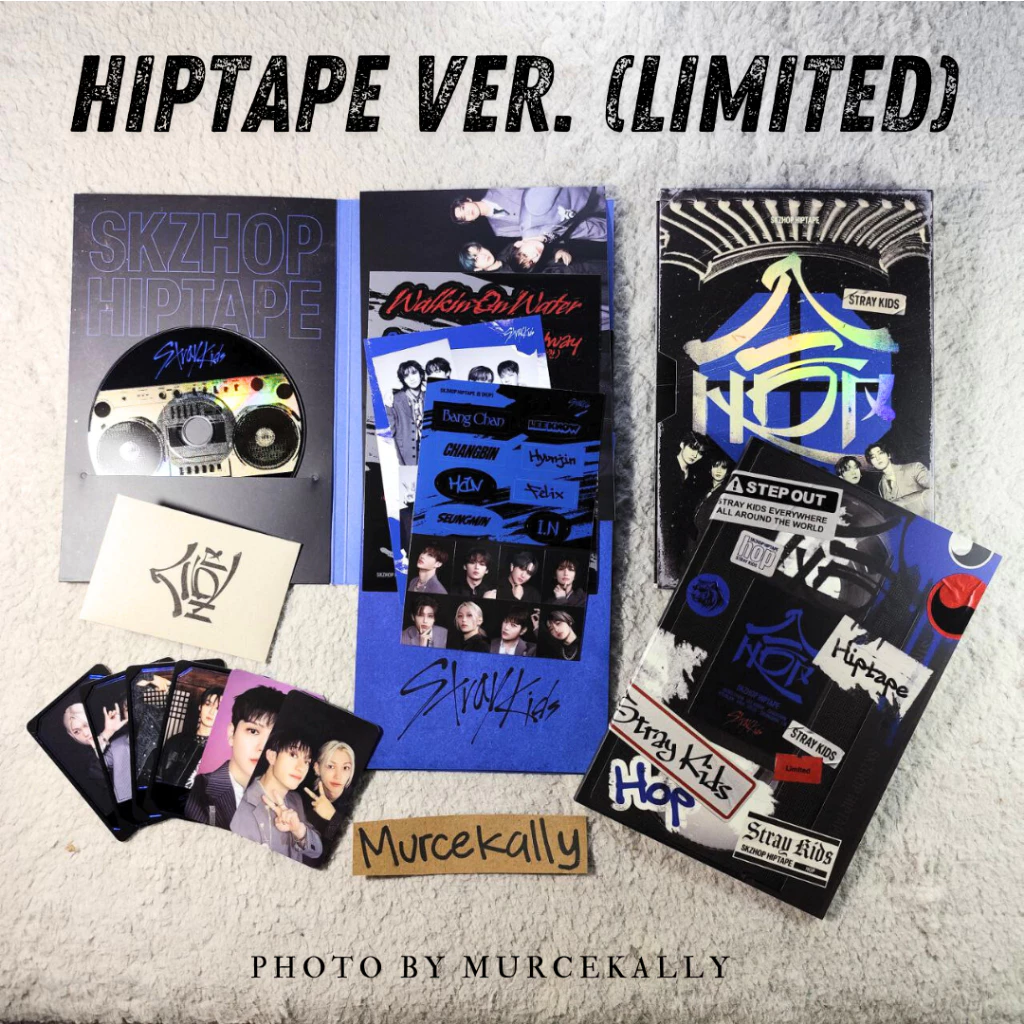 Album Sealed STRAY KIDS SKZHOP HIPTAPE Versi Tanpa Web Benefit