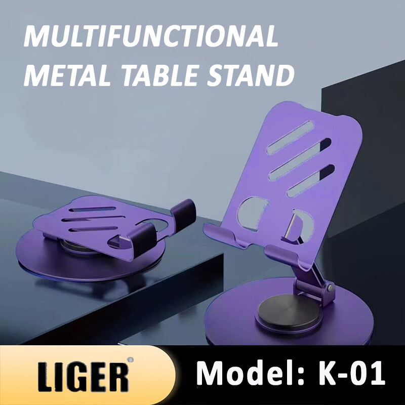 Jual LIGER - K-01 Holder Metal 360 Derajat Handphone Multifunctinal ...