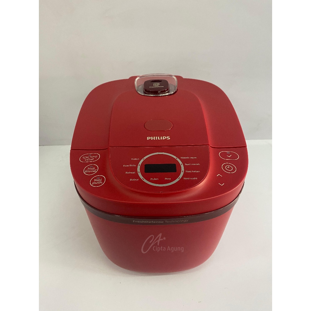 Jual PHILIPS RICE COOKER MAGICOM HD4712/31 HD-4712 HD 4712 HD4712 RED ...